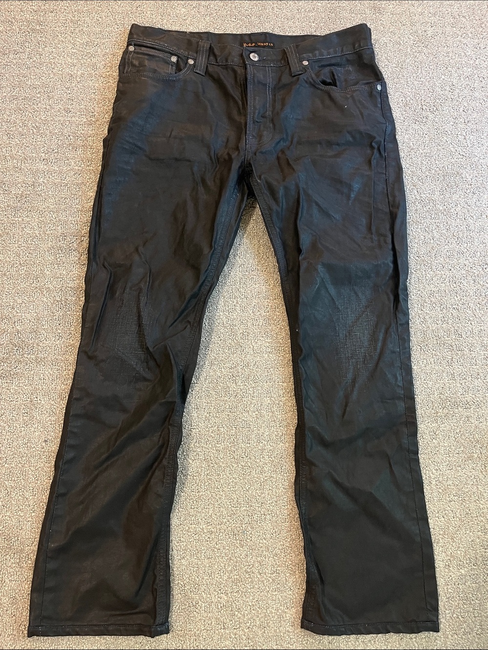 Nudie Jeans Thin Finn Black Men's Jeans